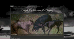 Desktop Screenshot of caughthoghuntingandtrapping.com